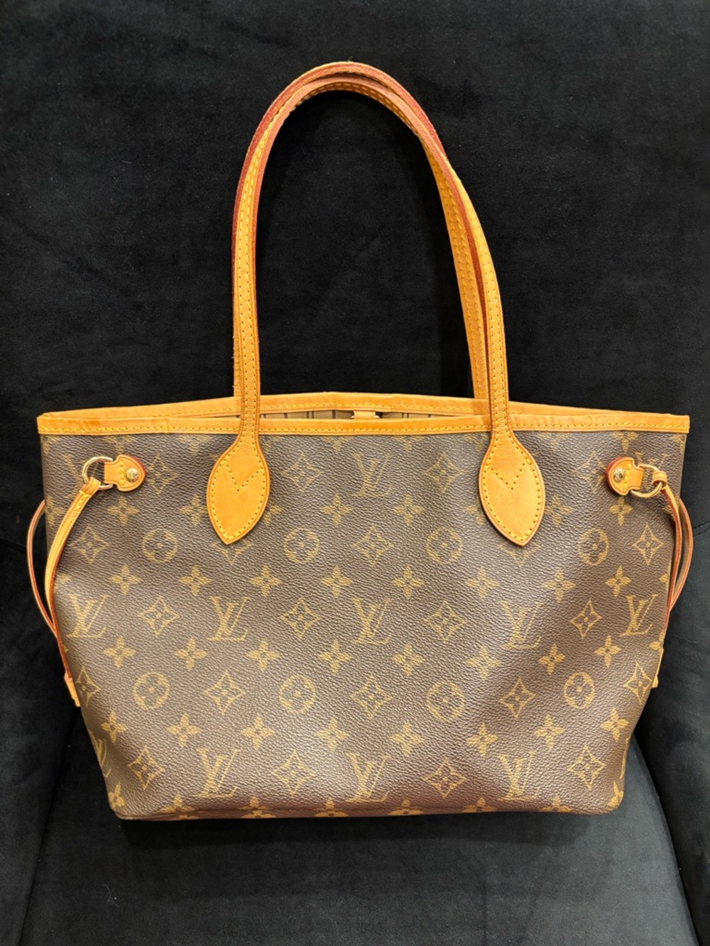 Louis Vuitton Monogram Canvas Tote Bag in Brown and Tan